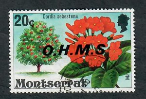 Montserrat o10 used single