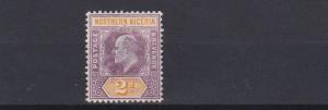 NORTHERN NIGERIA 1905 - 07      S G 22  2D VALUE   MH   