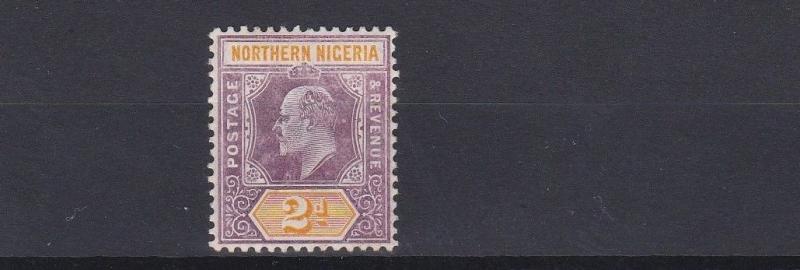 NORTHERN NIGERIA 1905 - 07      S G 22  2D VALUE   MH   