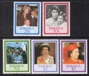 Jamaica 620-624 MNH VF