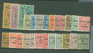 Wallis & Futuna Islands #1/28 Unused