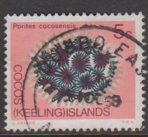 Cocos Islands Sc#12 Used