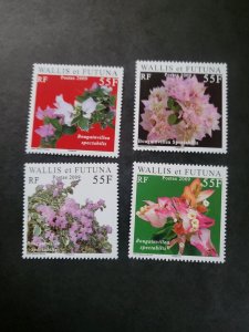 Stamps Wallis and Futuna Scott #666-9 never hinged