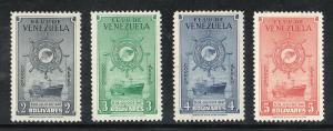 Venezuela Scott #C256-271 MH Note (2 Scans)