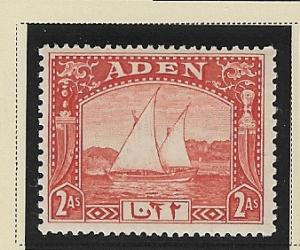 Aden 1937 Dhow mnh S.C. 4