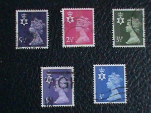Northern Ireland Stamp:1971-93 SC# NIH1//16 very old used Stamps