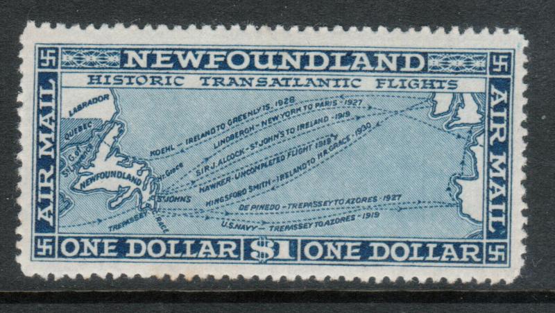 Newfoundland #C8 Very Fine Mint Original Gum Hinged