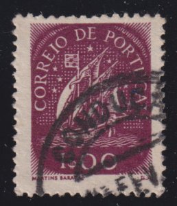 Portugal 622 Ancient Sailing Vessel 1943