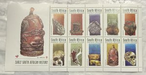 Souith Africa 1998 1.10r Early South African History sheet of 10 #1064a MINT