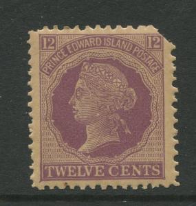 Prince Edward Is. - Scott 16 - QV Definitive Issue -1872 - MNH- Single 12c Stamp