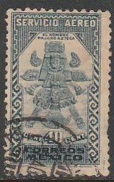 MEXICO C70, 40¢ AZTEC BIRD-MAN. USED. F-VF. (1495)