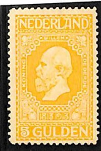 Netherlands 1913, 5G, Willem III, Stamp out of set, MNH