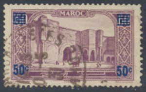 French Morocco   SC# 122  Used   OPT   see details and scans 