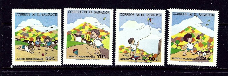 Salvador 1011-14 MH 1984 set