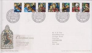 GB 2009 CHRISTMAS S/A FDC SG 2991-97 MI 2832-38 SC 2717-23 IV 3209-15