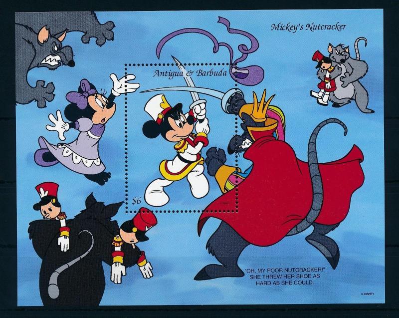 [22149] Antigua & Barbuda 1993 Disney Characters, Nutcracker MNH