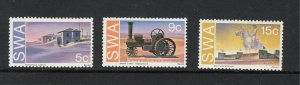 South West Africa Scott 377-379  MNH OG block of 4