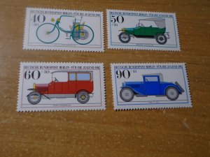 Germany  Berlin  #  9NB187-90    MNH