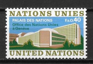 UN Geneva 22 Palais des Nations MNH