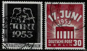 Germany: Berlin #9N99-100 Used Set - East German Workers