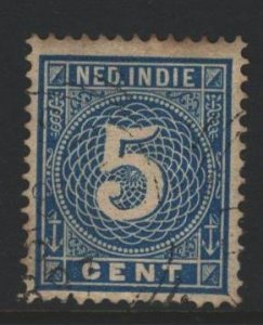 Netherlands Indies Sc#22 Used