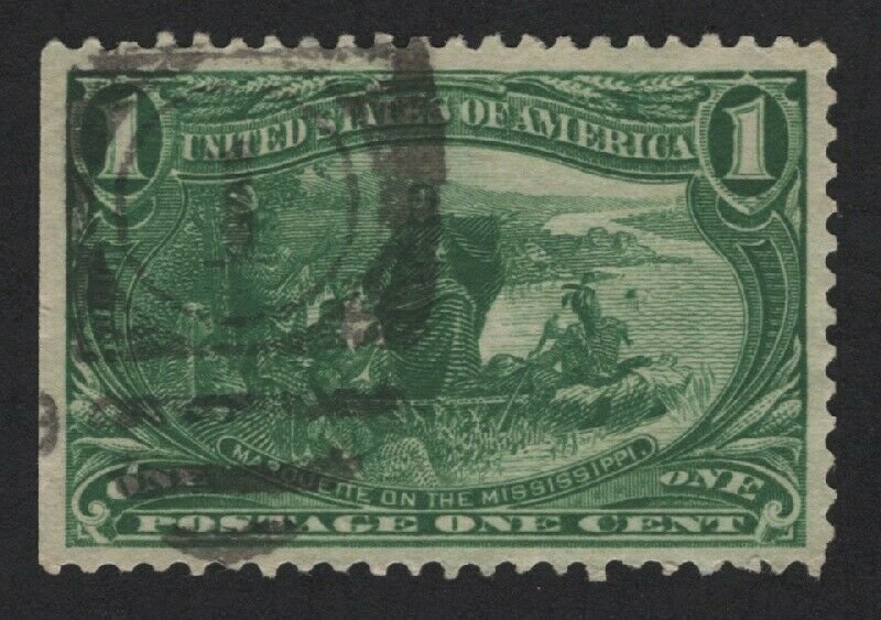 United States USED Scott Number 285 SE  VF  -  BARNEYS