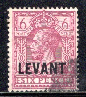 Great Britain Offices in Turkey / British Levant #52, used, light cancel