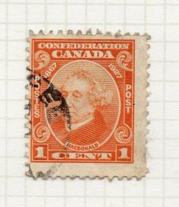 Canada 1927 Anniversary of Confederation GV Issue Fine Used 1c. NW-107793