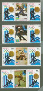 Belize #503-510  Single (Complete Set) (Olympics)