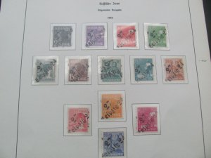 GERMANY SBZ 1948-49 MNH/USED COLLECTION ON PAGES 1525 EUROS FANTASTIC START(196)