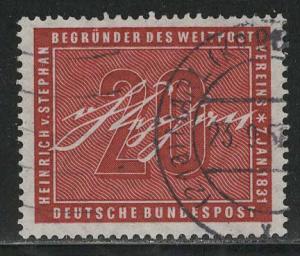 Germany Bund Scott # 738, used