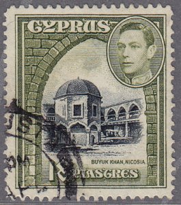 Cyprus - 1938 - Scott #152 - used - Buyuk Khan