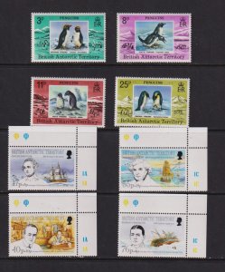 British Antarctic Territory - Two Mint, NH sets, cat. $ 35.25