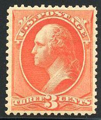 US Scott #214 Mint, XF, Very Lightly Hinged