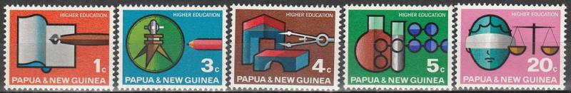 Papua New Guinea #232-6 MNH F-VF (V1800L)