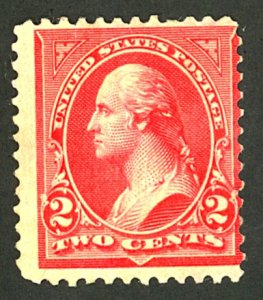 U.S. #252 MINT NG