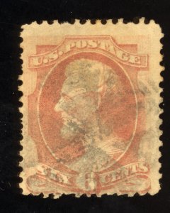 US Scott 159 Used 6c dull pink Lot Q003 bhmstamps