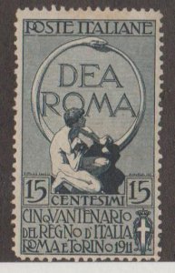 Italy Scott #122 Stamp - Mint Single