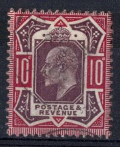 GB 1911 10d marks after Revenue variety sg309var Spec M44i fine used cat £200