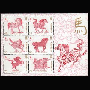 GUERNSEY 2014 - Scott# 1245a S/S Horse Year NH