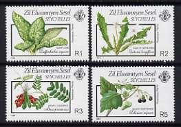 Zil Elwannyen Sesel 1989 Poisonous Plants (1st series) se...