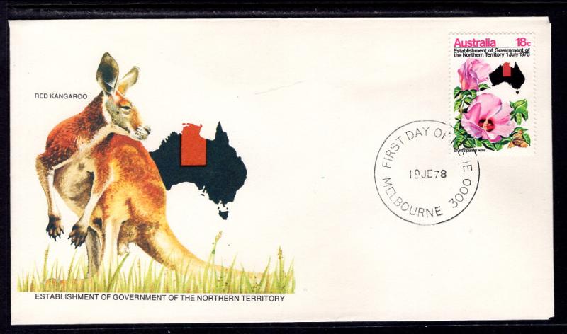 Australia 681 Northern Territory Australia Post U/A FDC