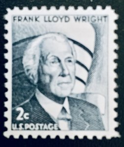 United States #1280 2¢ Frank Lloyd Wright (1966) MNH