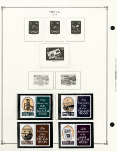 Tonga Clean Mint 1940s to 1980 Stamp Collection