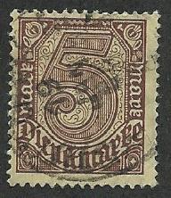 Germany Scott O13  Used