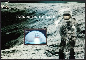 ​USA Sc#3413 Landing On The Moon Souvenir Sheet  MNH