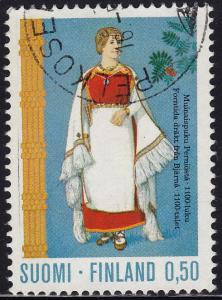 Finland - 1972 - Scott #518 - used - Traditional Costume