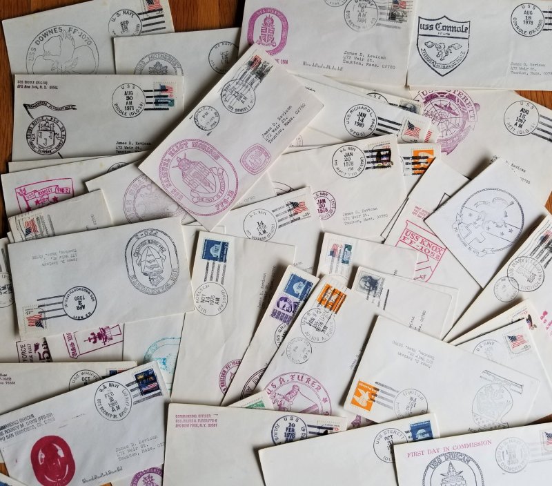 68 Naval Ship Covers