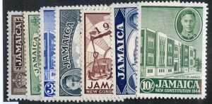 bcxx13030 Jamaica sc#129/35 mnh ( cat.$12.75 )