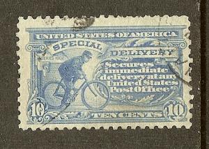 Scott # E6, 10c Special Delivery, Unwmk, Used